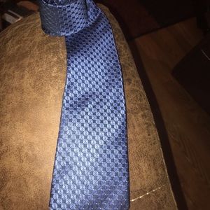 Blue neck tie